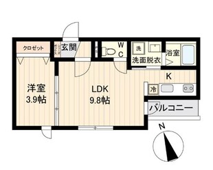 LiveFlat戸越の物件間取画像